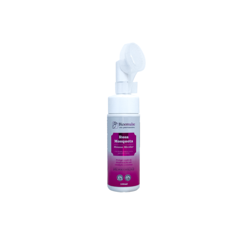 Mousse Micelar Rosa Mosqueta Bioemulse 150ml