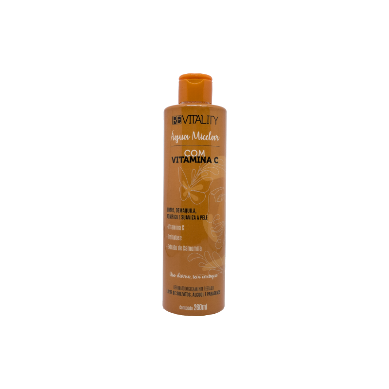 Água Micelar Revitality Vitamina C 260ml